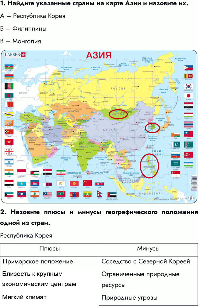 Иллюстрация к решению «Параграф 23 ГДЗ Кузнецов Ким 10-11 класс (География)», 2
