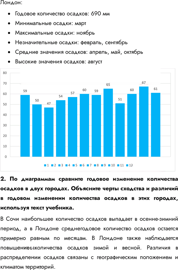 Иллюстрация к решению «Параграф 16 ГДЗ Летягин 6 класс (География)», 4