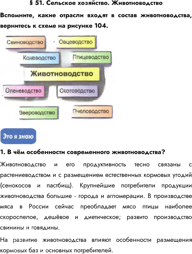 Иллюстрация к решению «Параграф 51 ГДЗ Алексеев Николина 8 класс (2018) (География)», 1